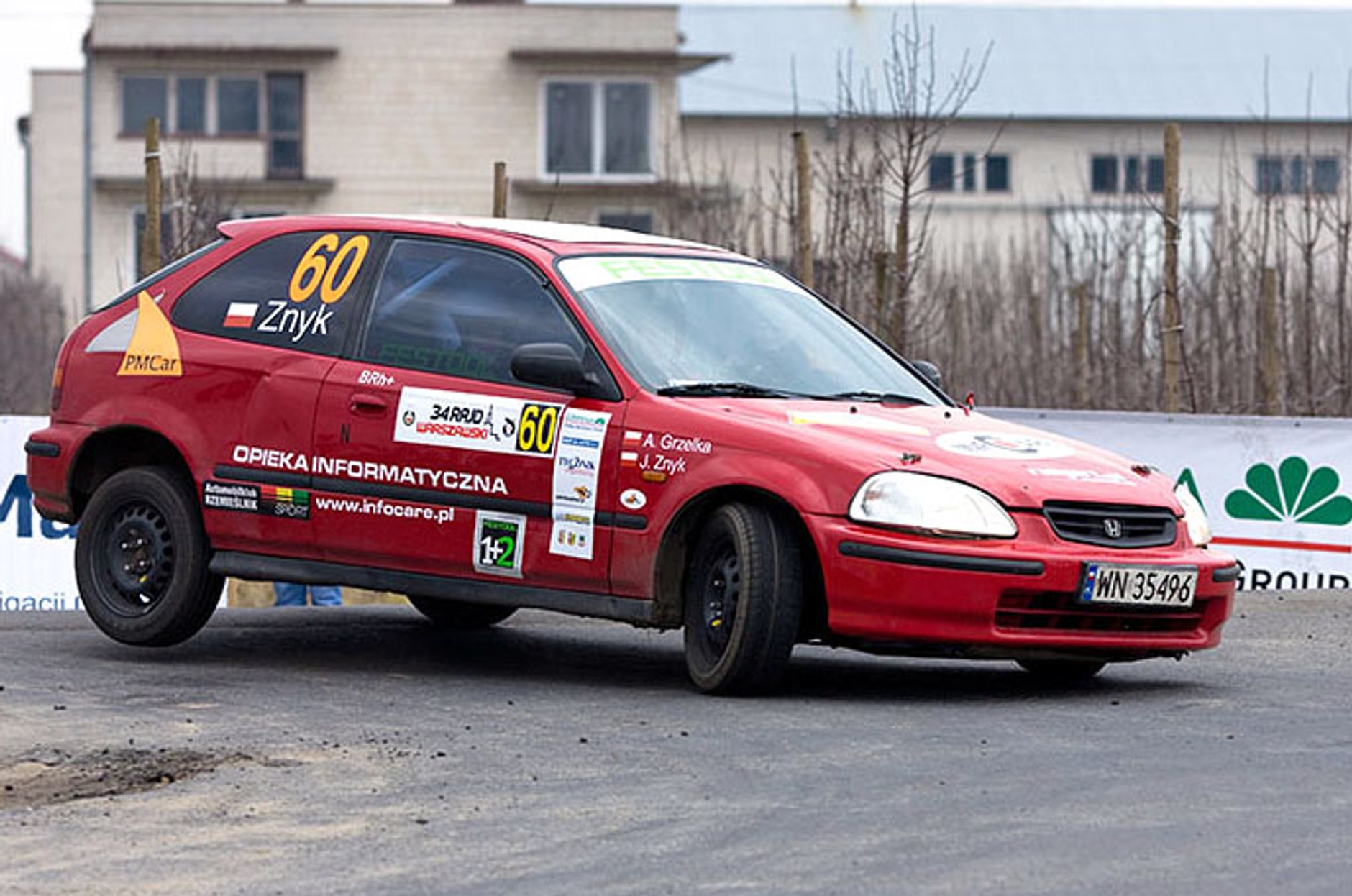 Rajd Warszawski 2008: Piotr Jędrusiński i Tomasz Maciuszek najszybsi (fotogaleria)