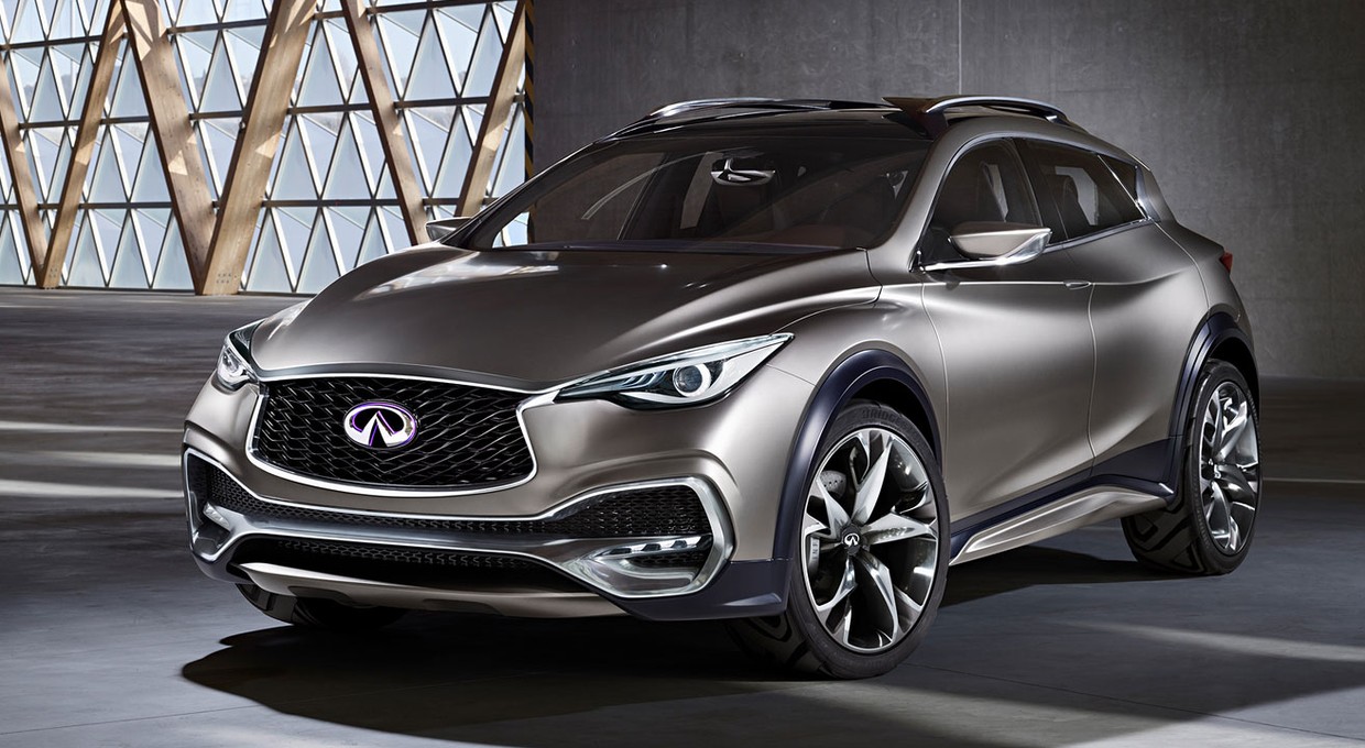 Stylowy Infiniti QX30 Concept