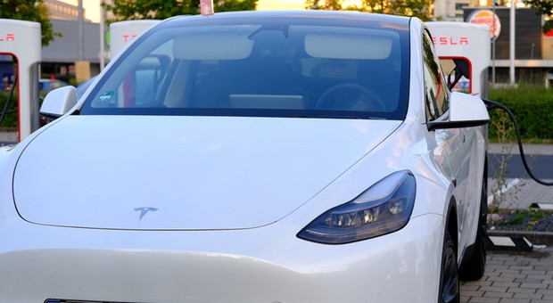 Kibic z Niemiec przyjechał Teslą do Polski. Mówi, że z elektryka skorzystał pierwszy i ostatni raz