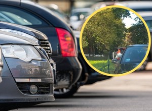Wyjazd z parkingu okazał się zbyt trudny. Uszkodziła trzy auta, ale to nie wszystko