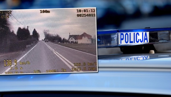 Małopolskie: potężnie przekroczył prędkość. Teraz musi zapłacić 3700 zł