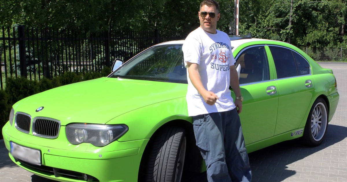 TEDE i jego słynne zielone BMW
