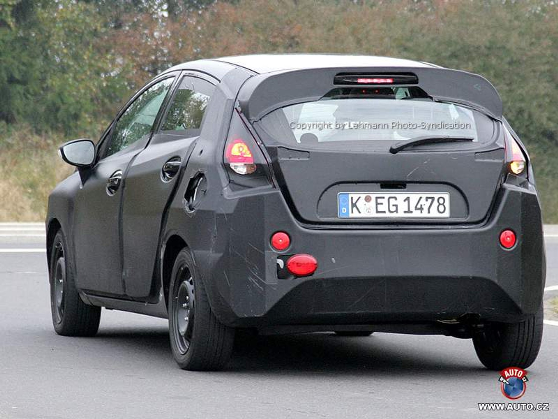 Zdjęcia szpiegowskie: Ford Fiesta na Nürburgringu