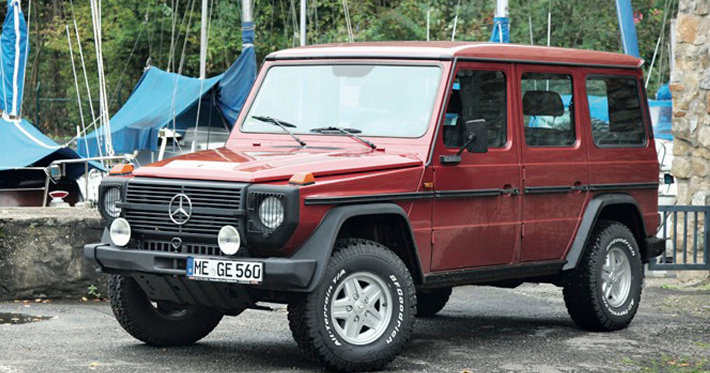 Mercedes 560 GE - G jak gigant