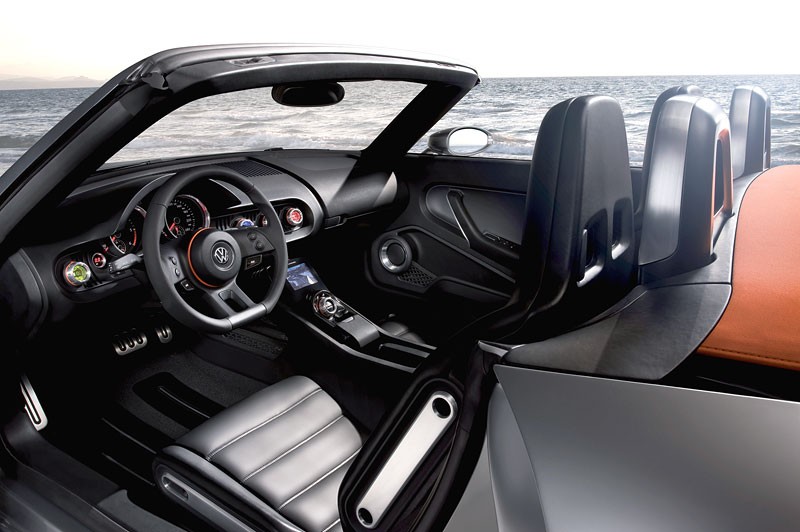 Detroit 2009: Volkswagen Concept BlueSport – mały roadster z dieslem przed tylną osią