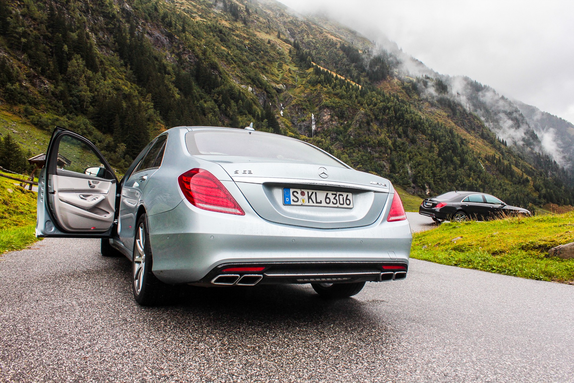 Mercedes S 63 AMG (pierwsza jazda)