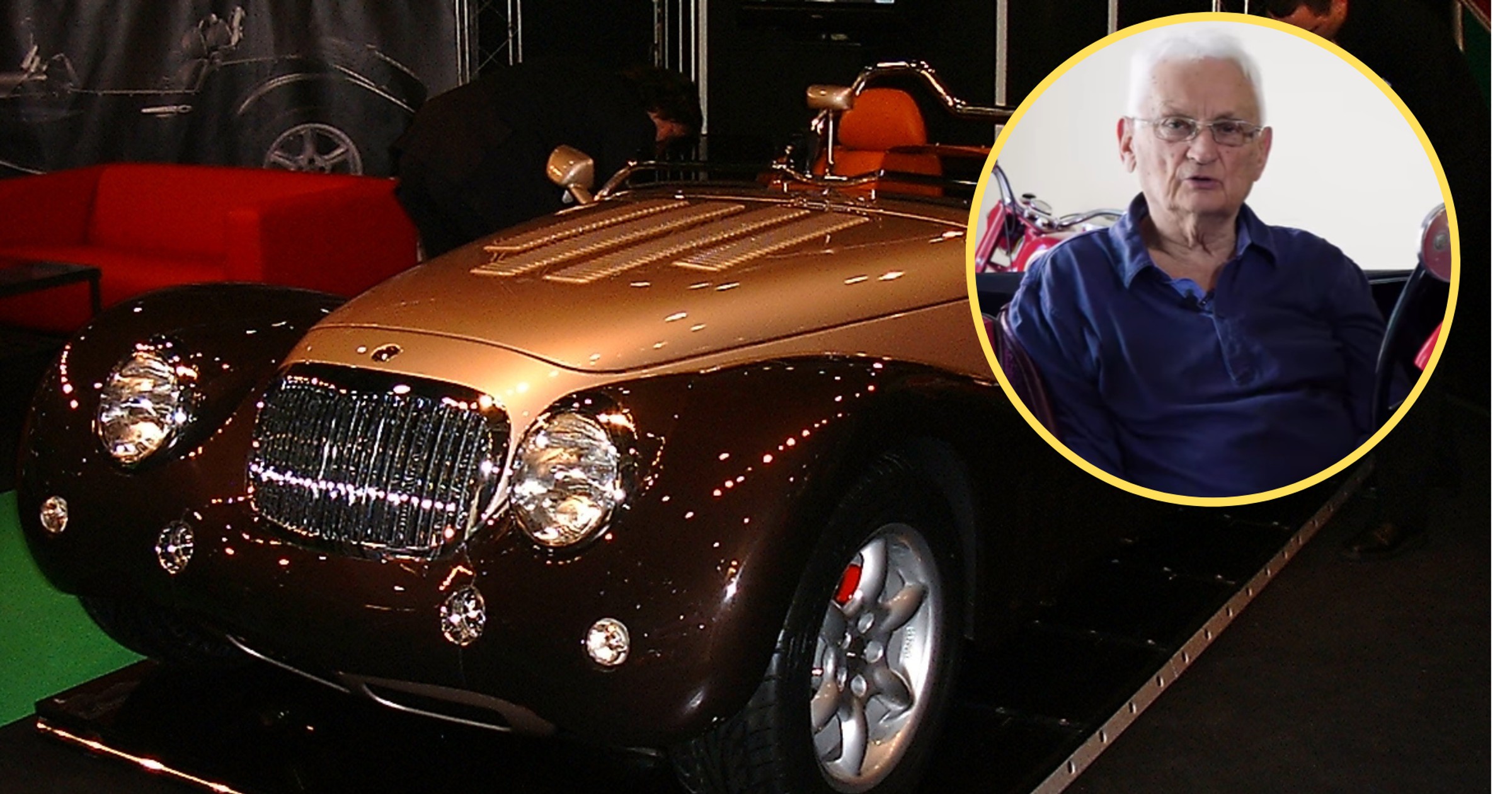 Zbysław Szwaj i Leopard (screen: Motolegends/YouTube)