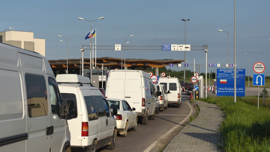 Przejście graniczne Polski z Ukrainą