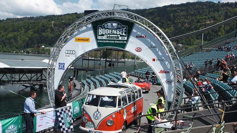 Zabytkowe VW w 2. Bodensee-Klassik