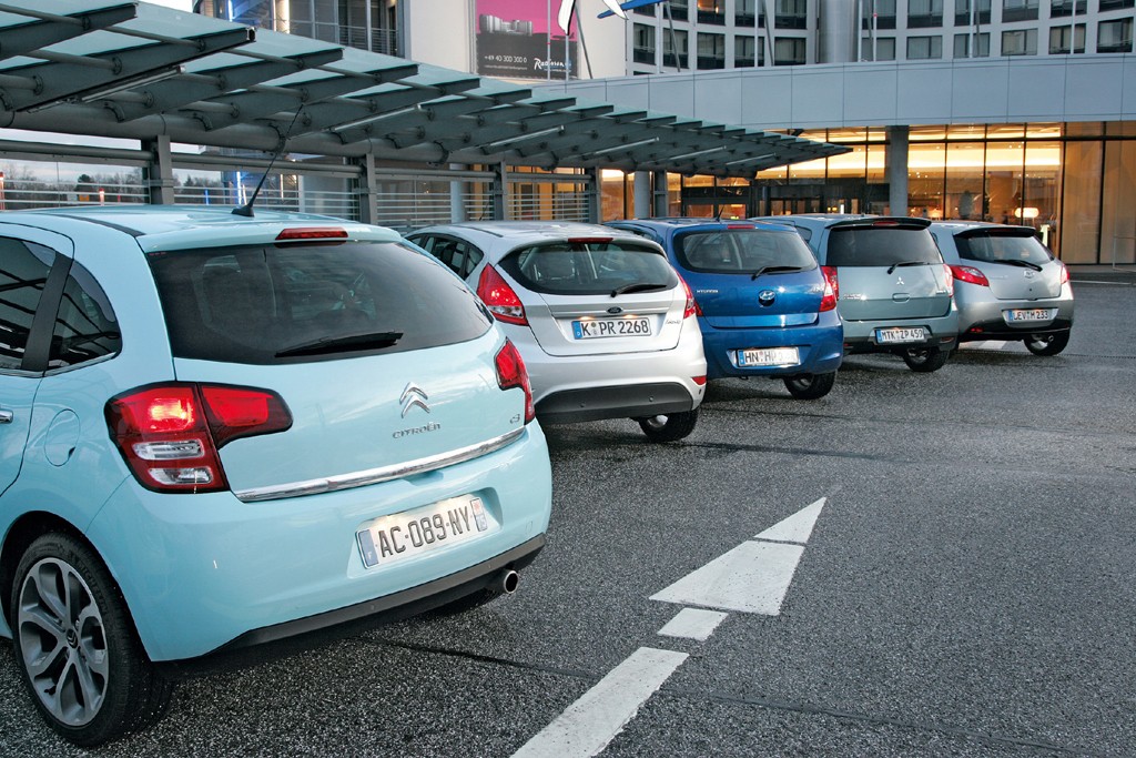 Małe i luksusowe -  Citroen C3 kontra Ford Fiesta, Hyundai i20, Mazda 2 i Mitsubishi Colt