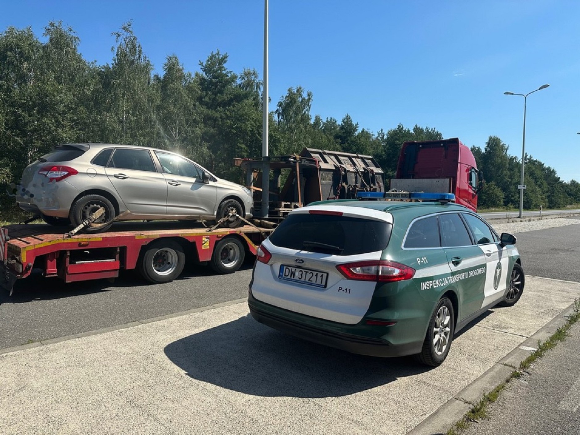 Ładunek nie musiał być wieziony tego dnia
