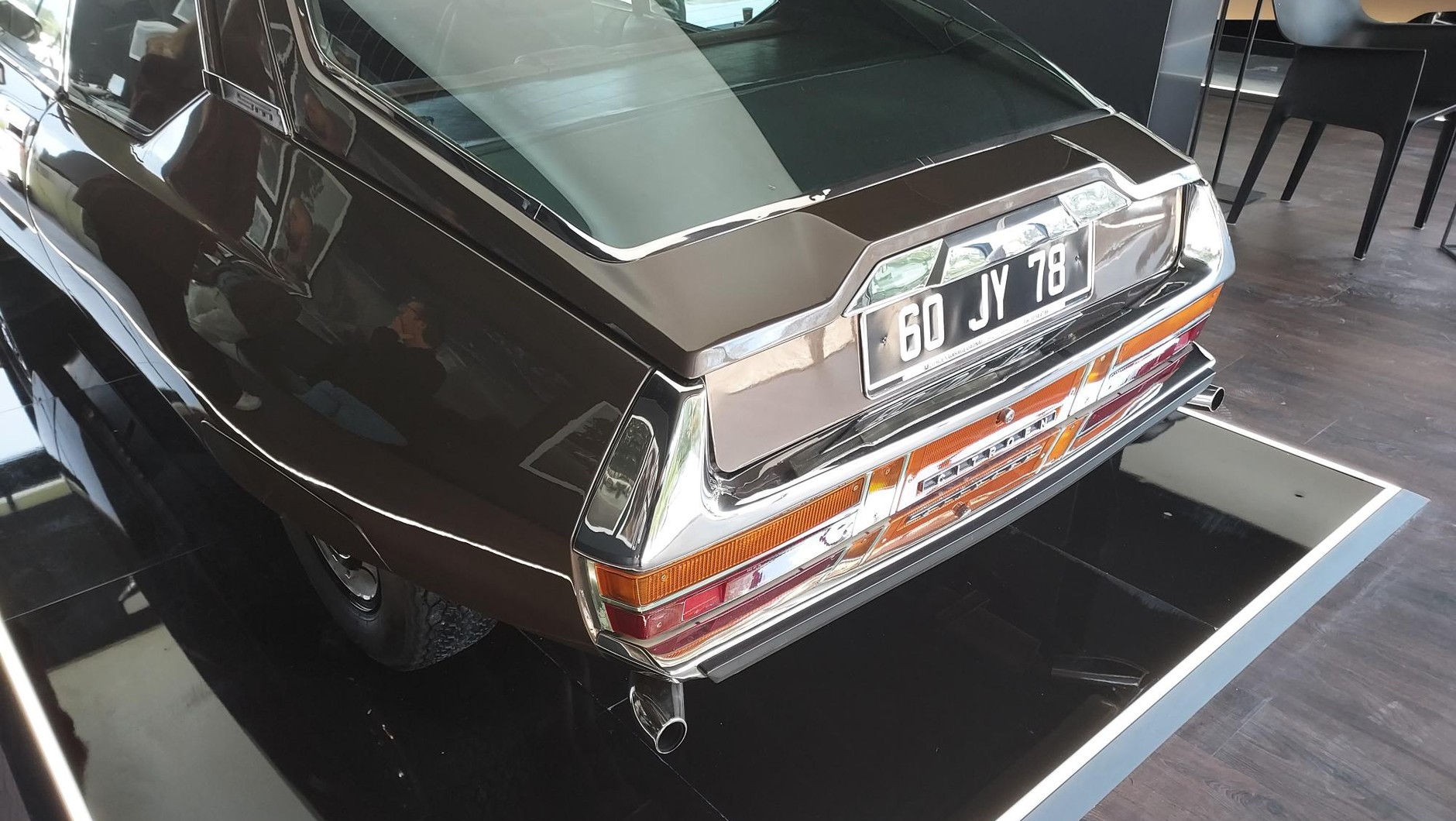 Citroen SM Tribute – tył auta