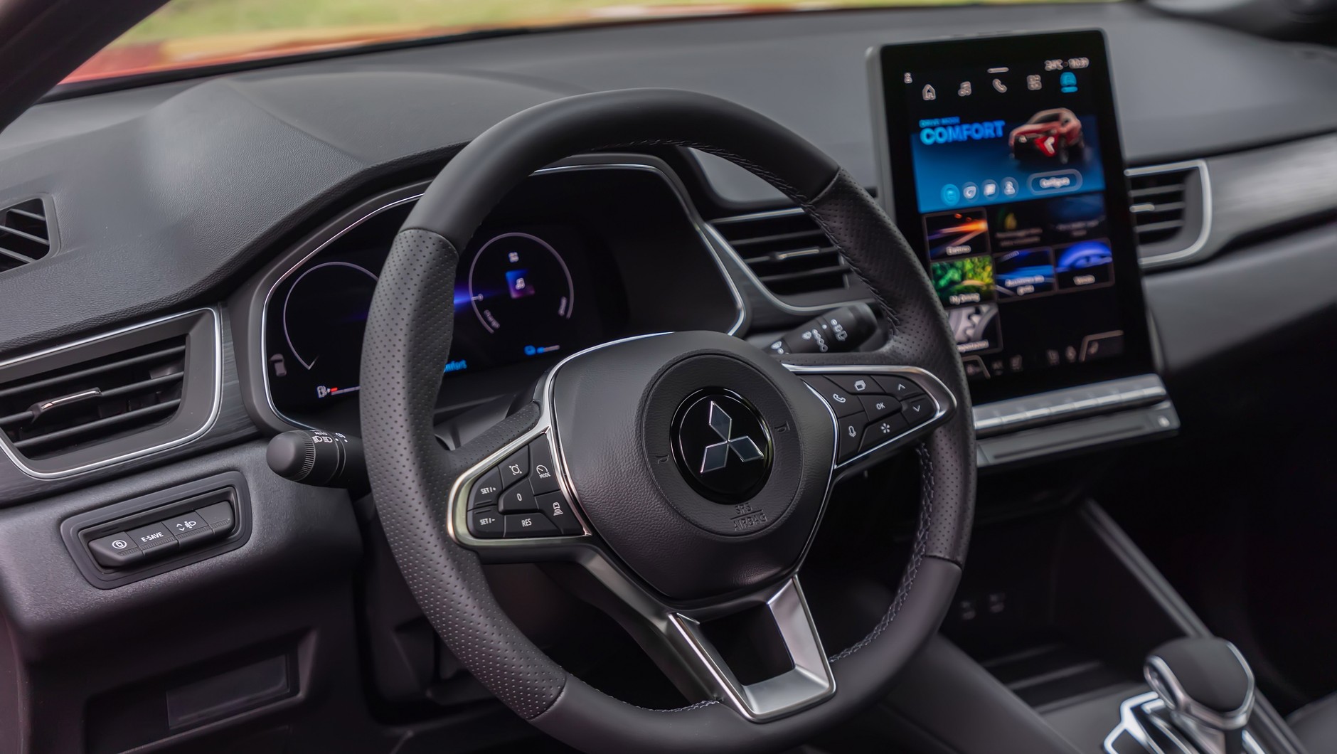 Wnętrze nowego MItsubishi ASX