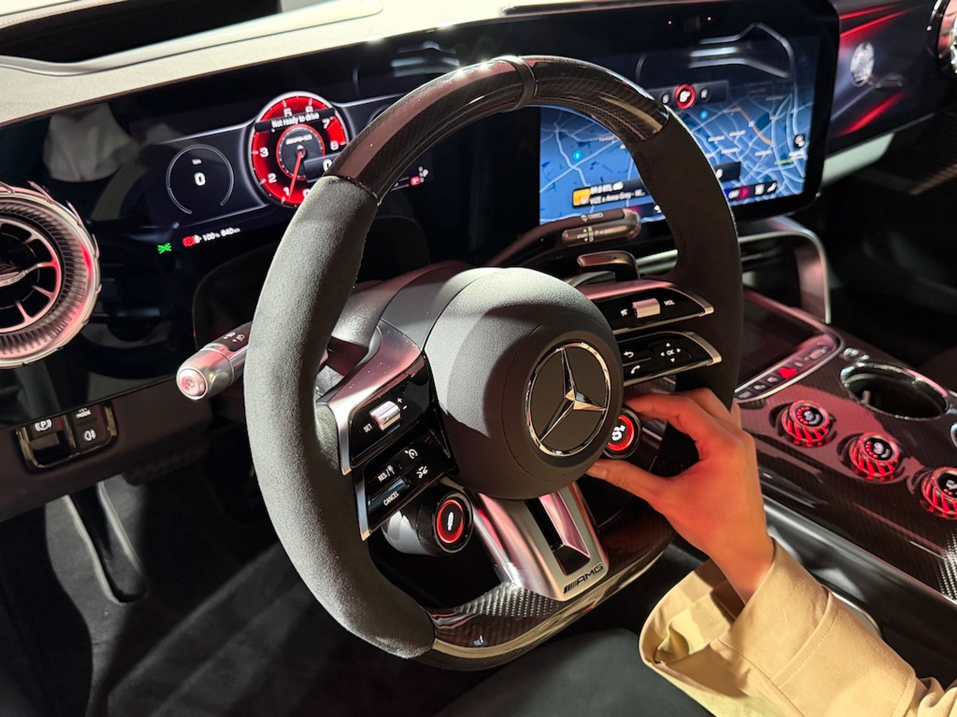 Nowy elektryczny Mercedes AMG GT 4-Door Coupe