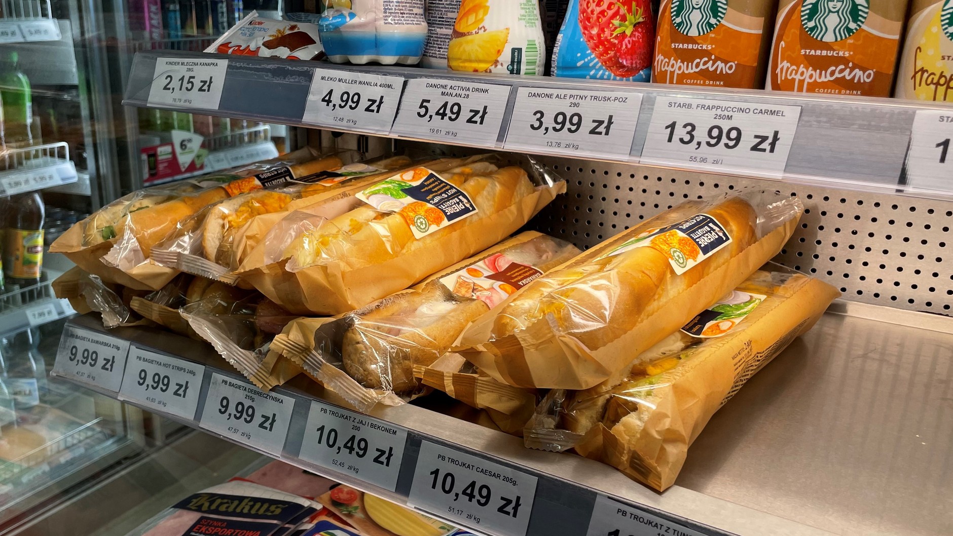 Kanapki na stacji Amic Energy