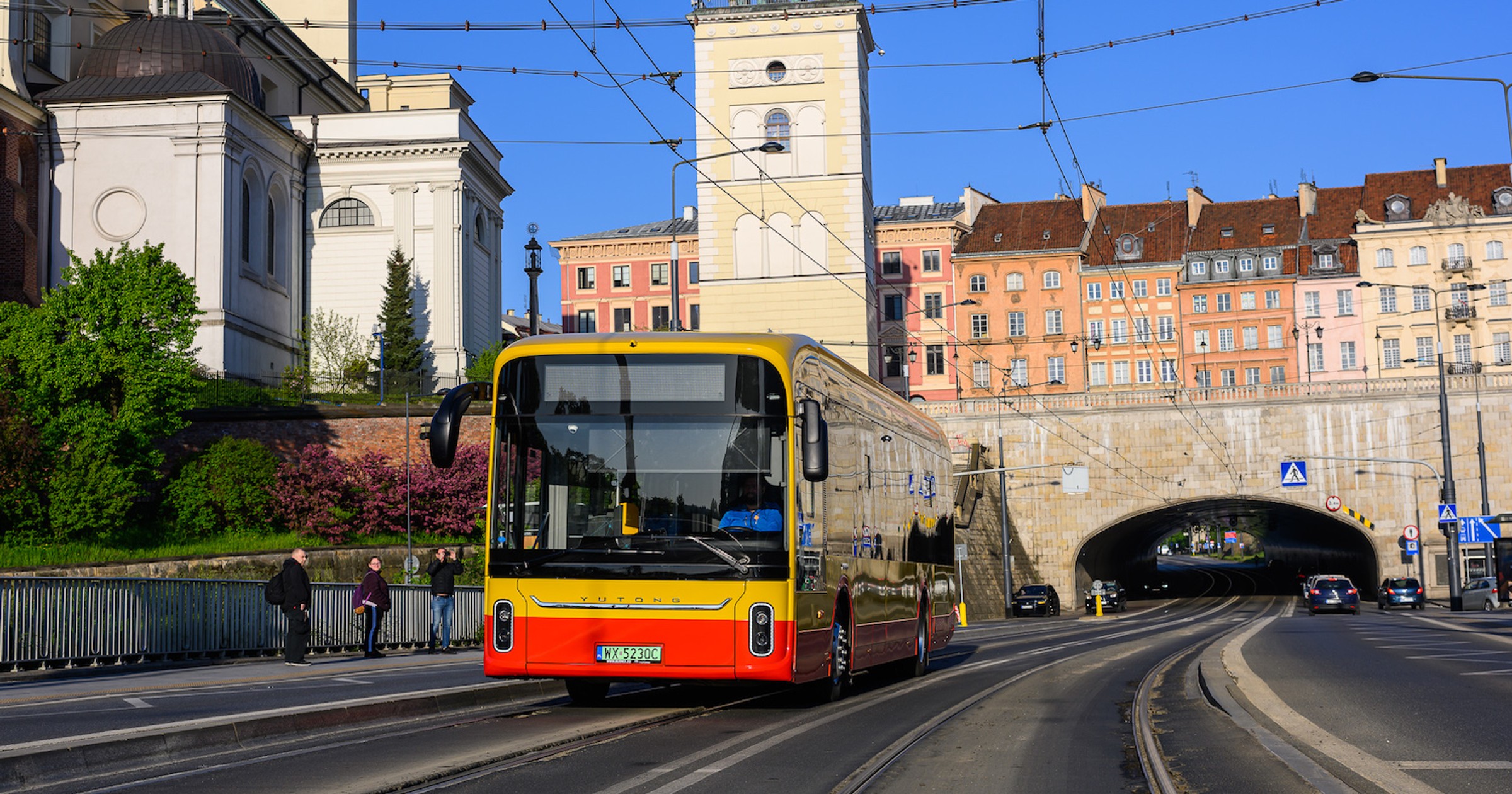 Autobus Yutong U12 na testach w Warszawie