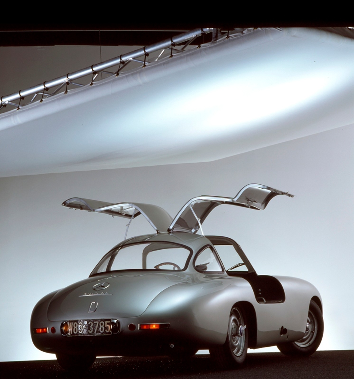 Mercedes 300SL na zdjęciach