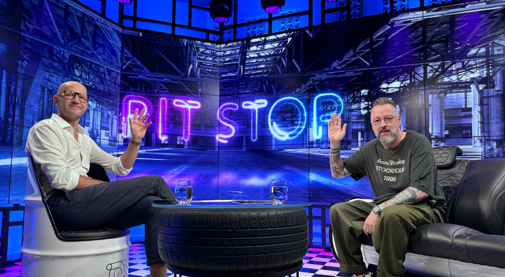 Piotr Kędzierski w programie Auto Świat Pit Stop