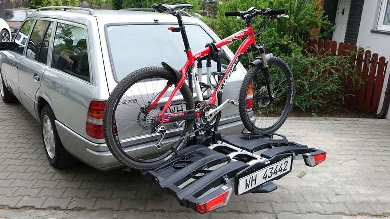 bagażnik do rowerów mocowany na haku