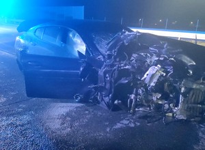 Wypadek na A1. Ktoś krył kierowcę BMW? Prokuratura ma sprzeczne informacje