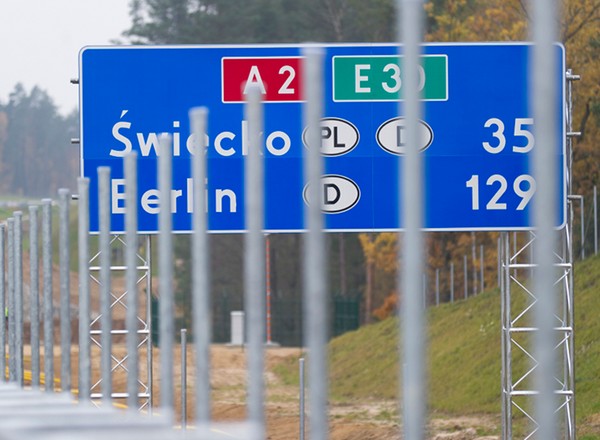 Autostrada A2 Świecko-Nowy Tomyśl gotowa do użytku