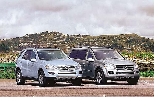 Mercedes GL 450 - Większy brat ML-a