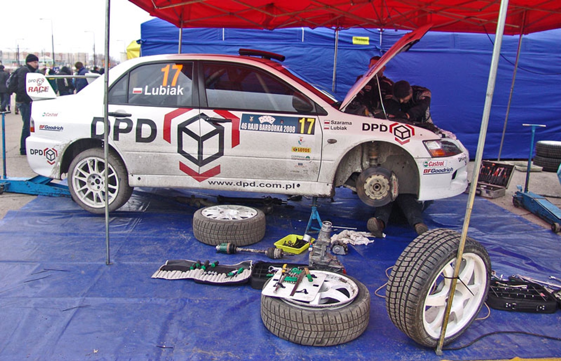 Rajd Barbórka 2008: Kuchar i Dymurski najlepsi