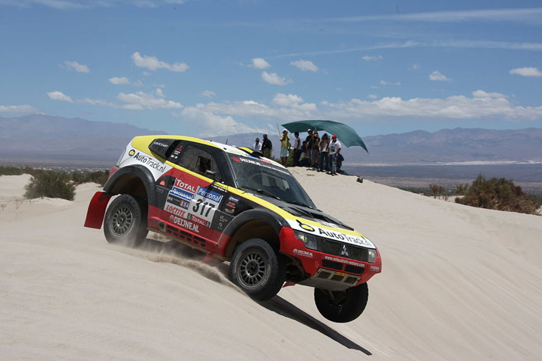 Rajd Dakar 2010: Przygoński 8. (8. etap na żywo, klasyfikacja, foto - Willy Weyens)