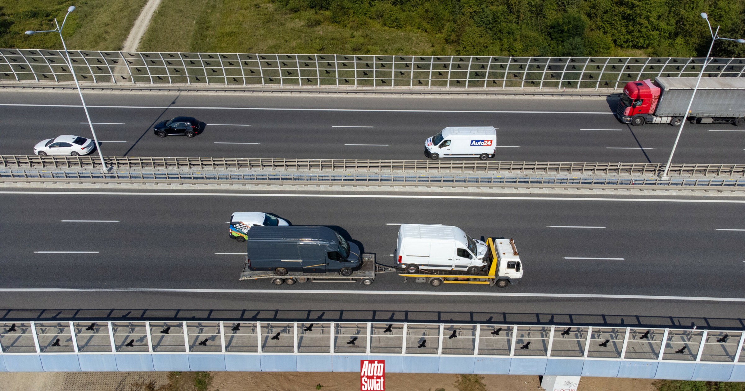 Ta autostrada to prawdziwy ewenement w Polsce. Nie da się na niej zatrzymać