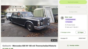 Dziwne auto z niemieckiego ogłoszenia. Tak skrzywdzonego Mercedesa 600 jeszcze nie widzieliśmy