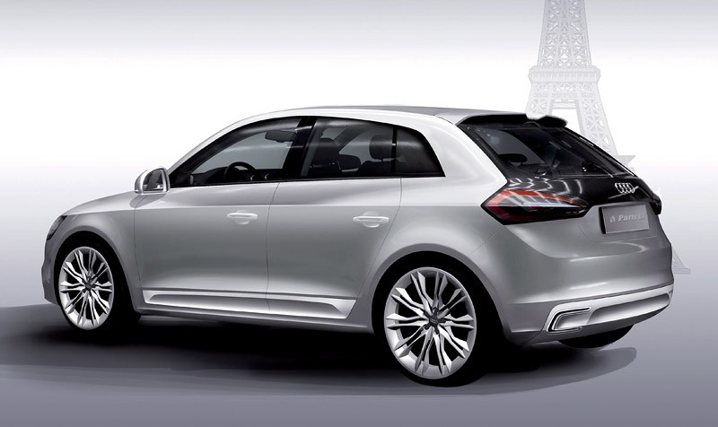 Paryż 2008: Audi A1 Sportback concept - maluch z Ingolstadt