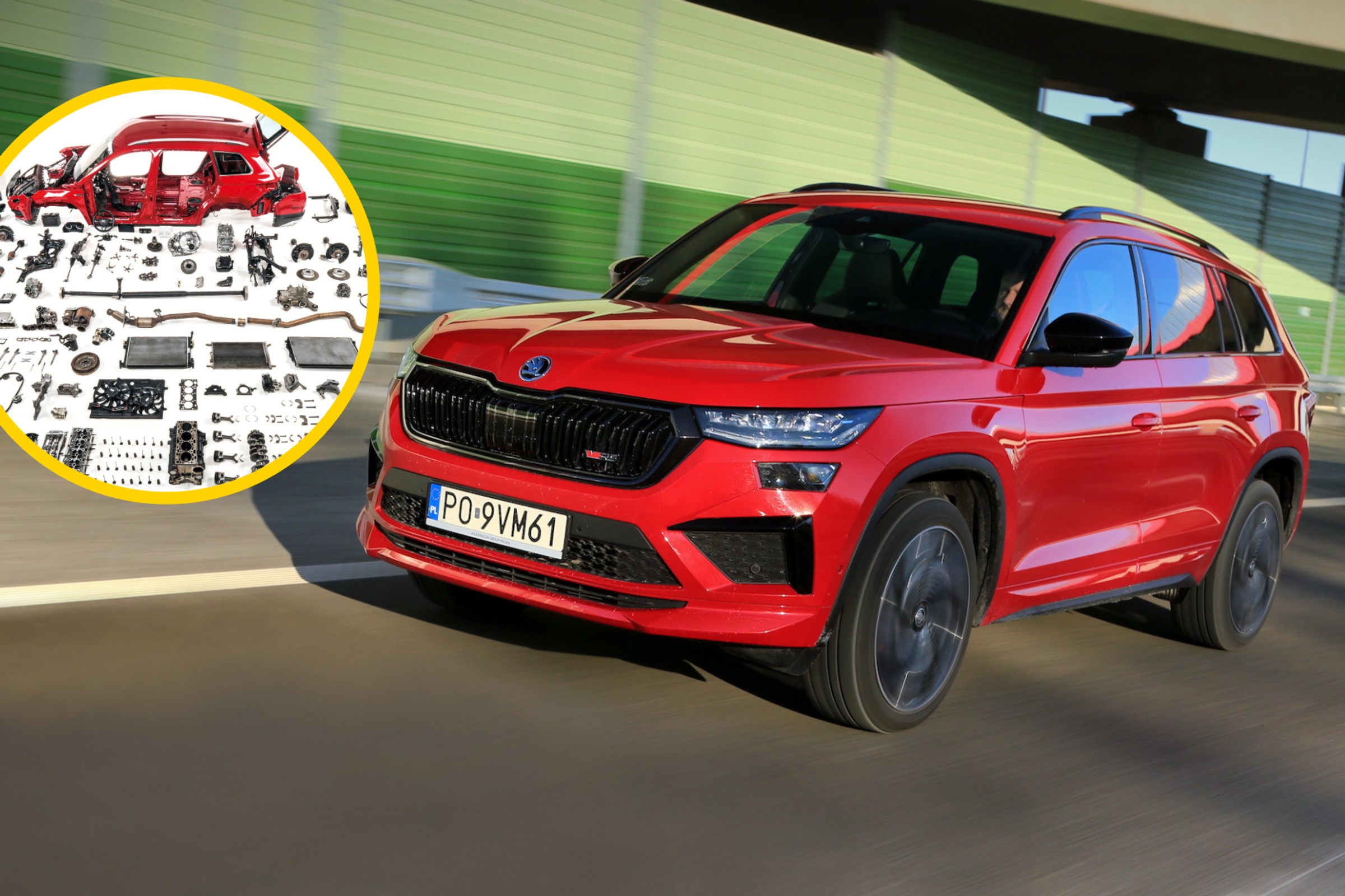 Rozebraliśmy Skodę Kodiaq po 100 tys. km testu. Dostała "sześć pkt karnych" od mechanika