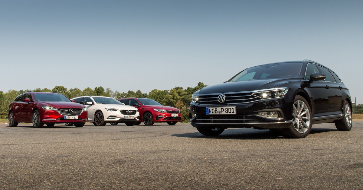 Nowy Volkswagen Passat kombi kontra Mazda 6, Kia Optima i Opel Insignia - czy nadal jest najlepszym wyborem?