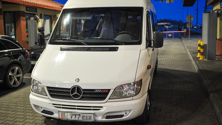 Próbował wjechać do Polski autem z Rosji