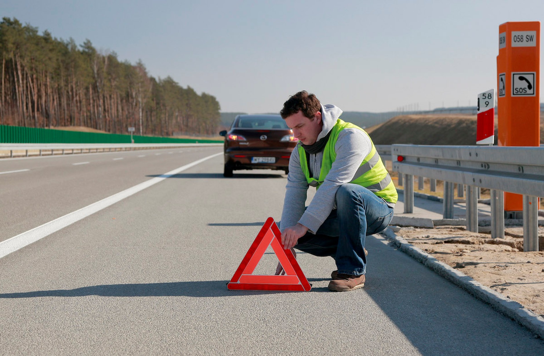 Zasada numer osiem - nie zatrzymuj się na jezdni
