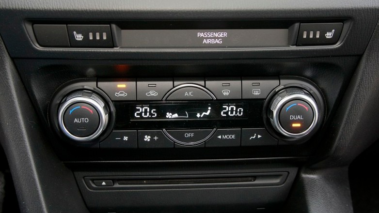 Nowa Mazda 3, klimatyzacja