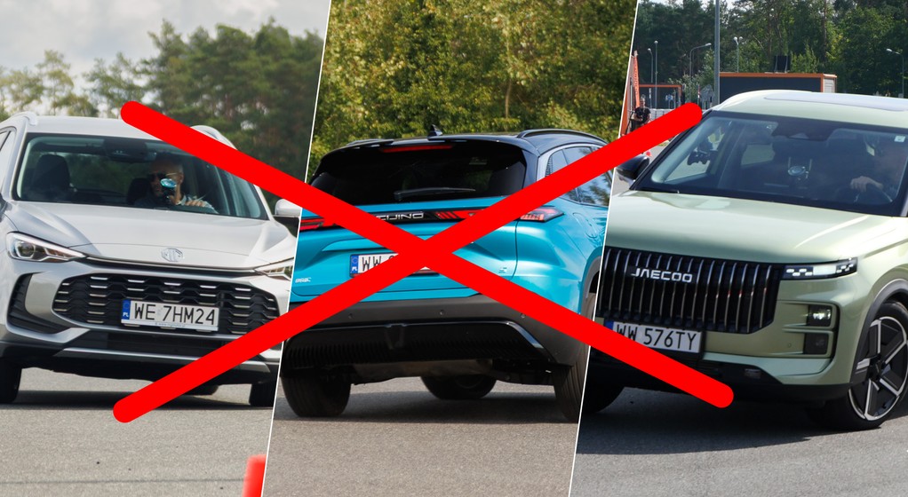 Zakaz sprzedaży chińskich aut miałby być całkowity