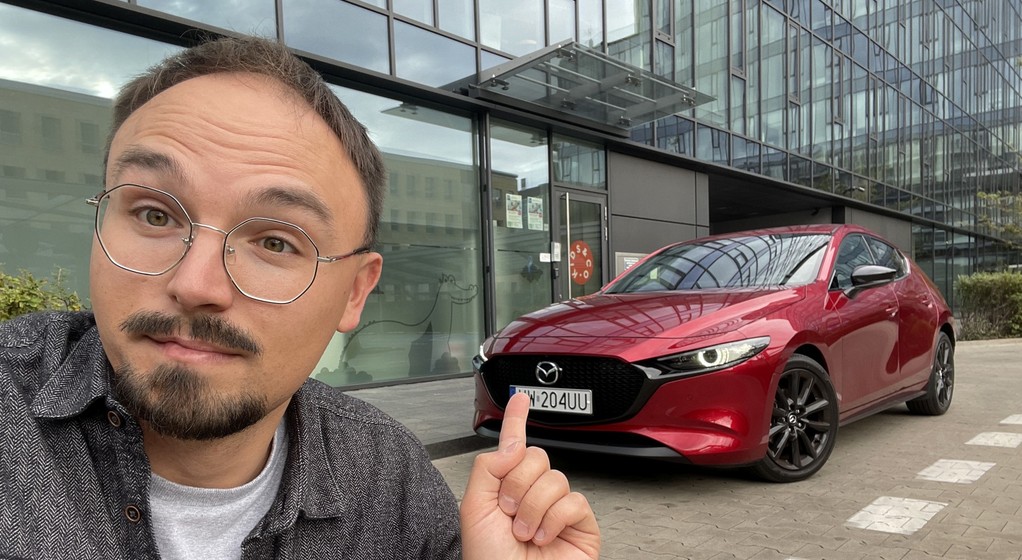 Testuję Mazdę 3 2.5 e-Skyactiv G z manualną skrzynią biegów