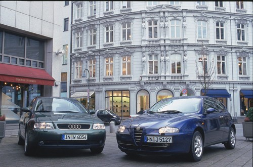 Alfa Romeo 147 1.6 kontra Audi A3 1.8 - Włoskie wyrafinowanie czy niemiecka rzeczowość?