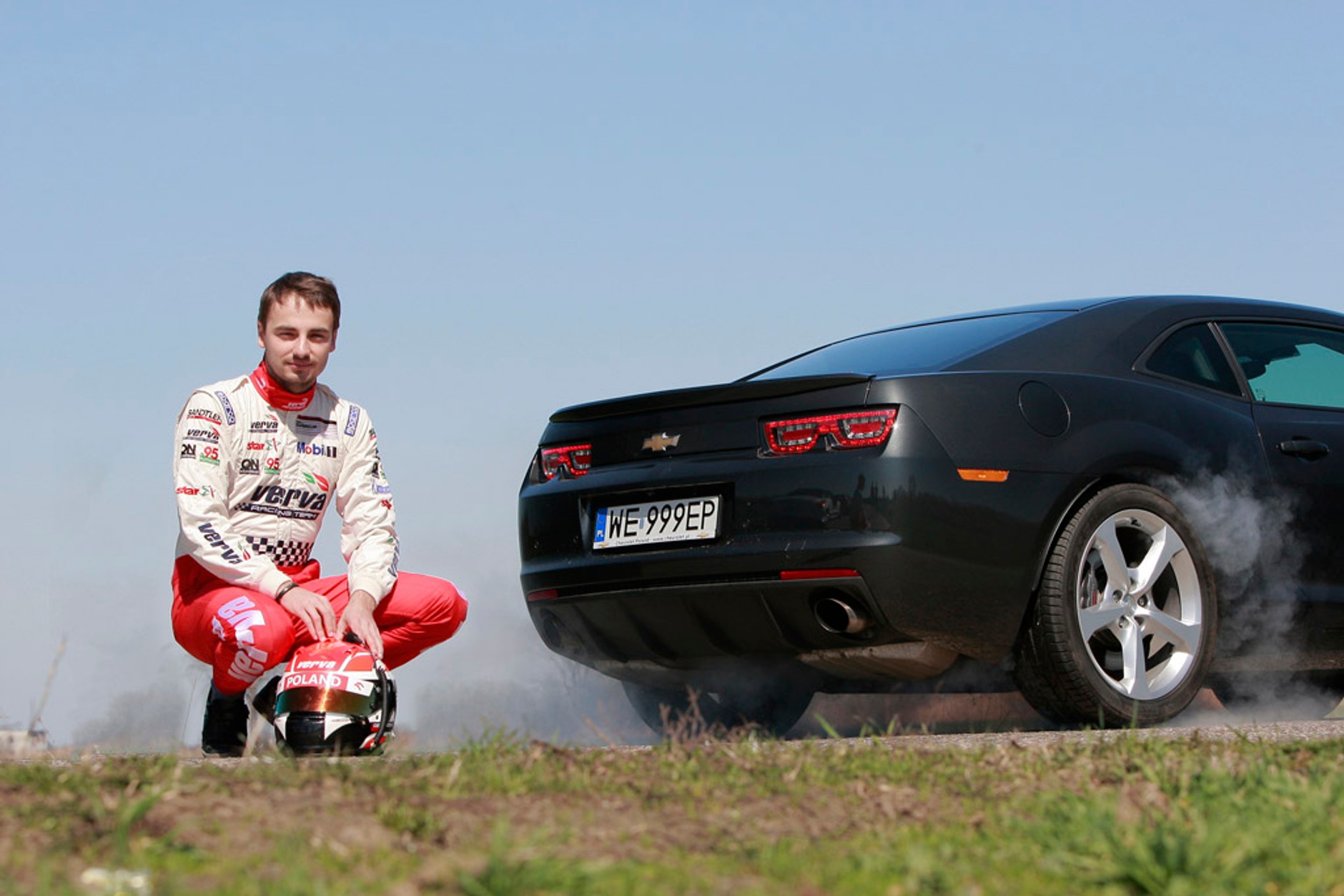 Kuba Giermaziak testuje dla nas Chevroleta Camaro