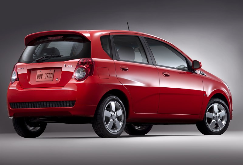 Pontiac G3 – Aveo za oceanem również pod marką Pontiac
