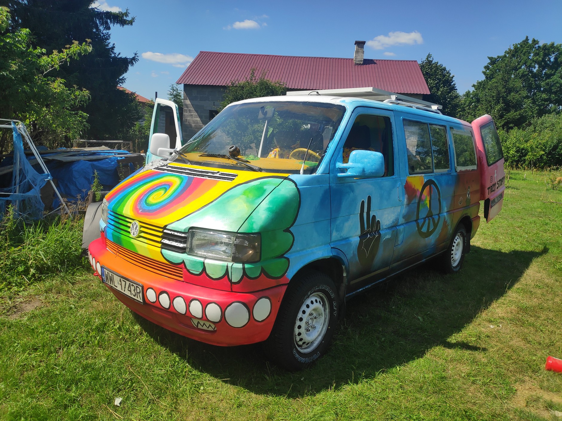 Kamper na bazie Volkswagena T4