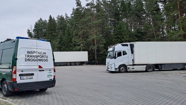 Turecka ciężarówka zatrzymana przez ITD. Jechała do ZEA