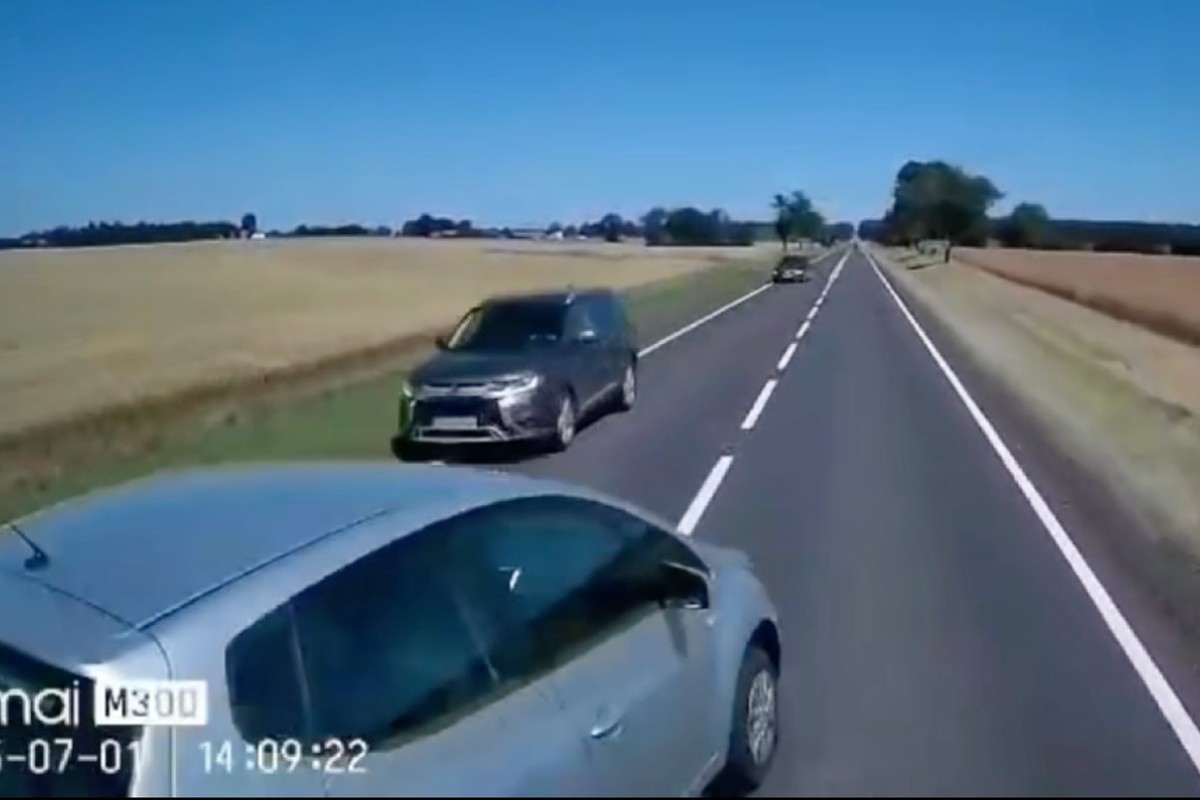 Beztroskie wyprzedzanie mogło skończyć się tragicznie. Policjanci odstąpili od mandatu