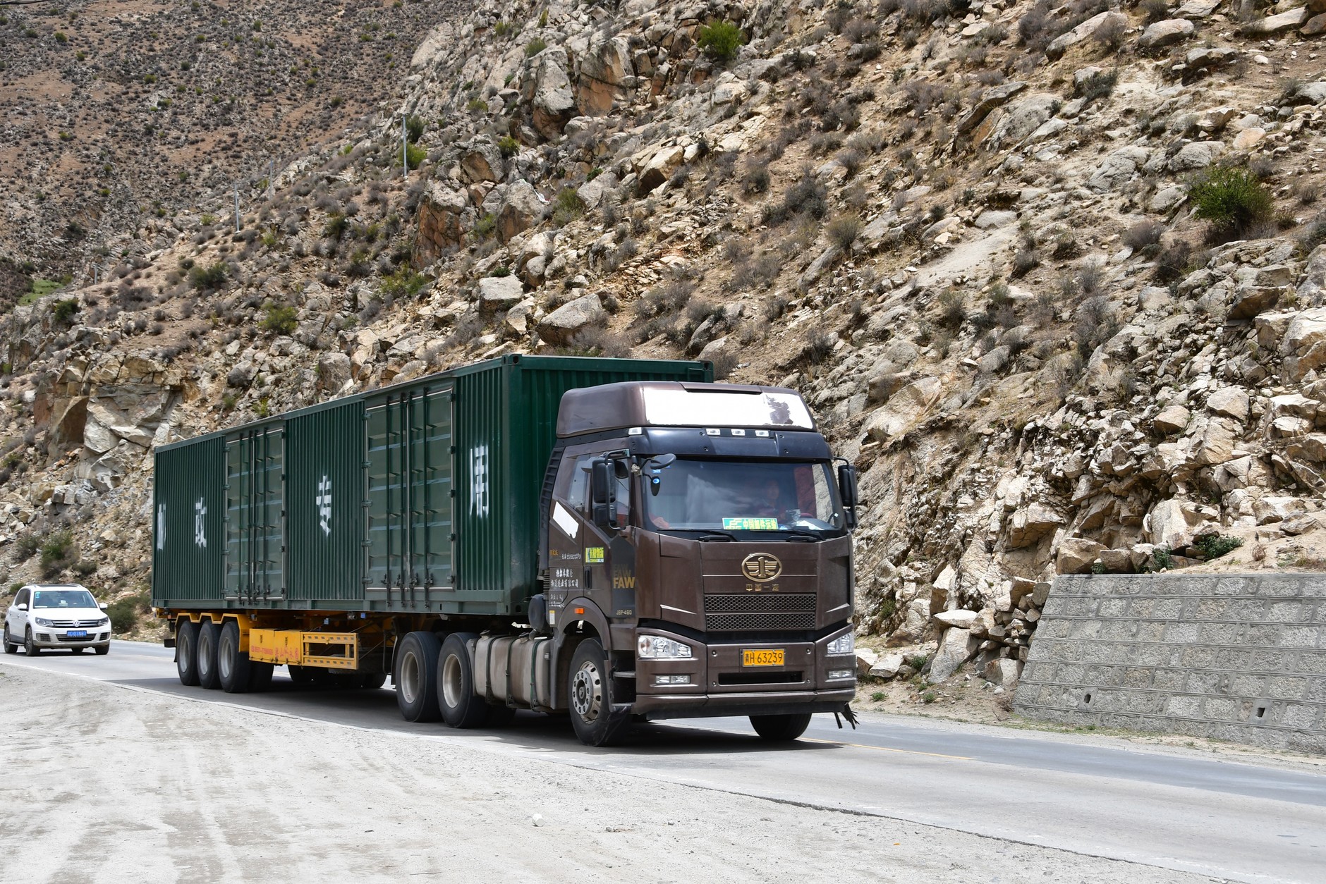 Ciężarówka marki FAW