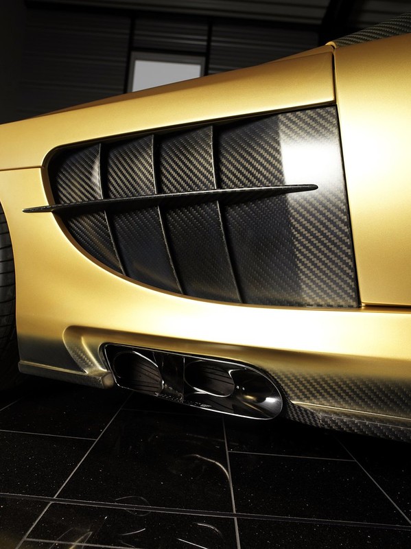 Mansory Renovatio – SLR prawie ze złota (+ tapety)