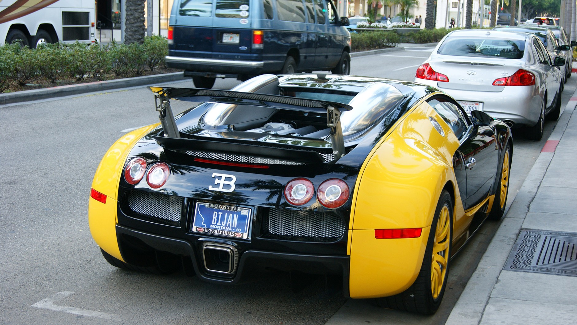 Superauto z rejestracją z Montany