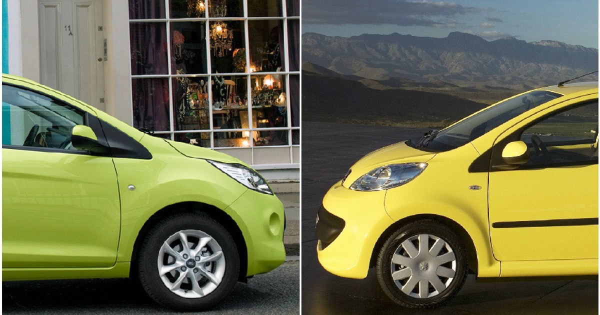 Ford Ka vs Peugeot 107