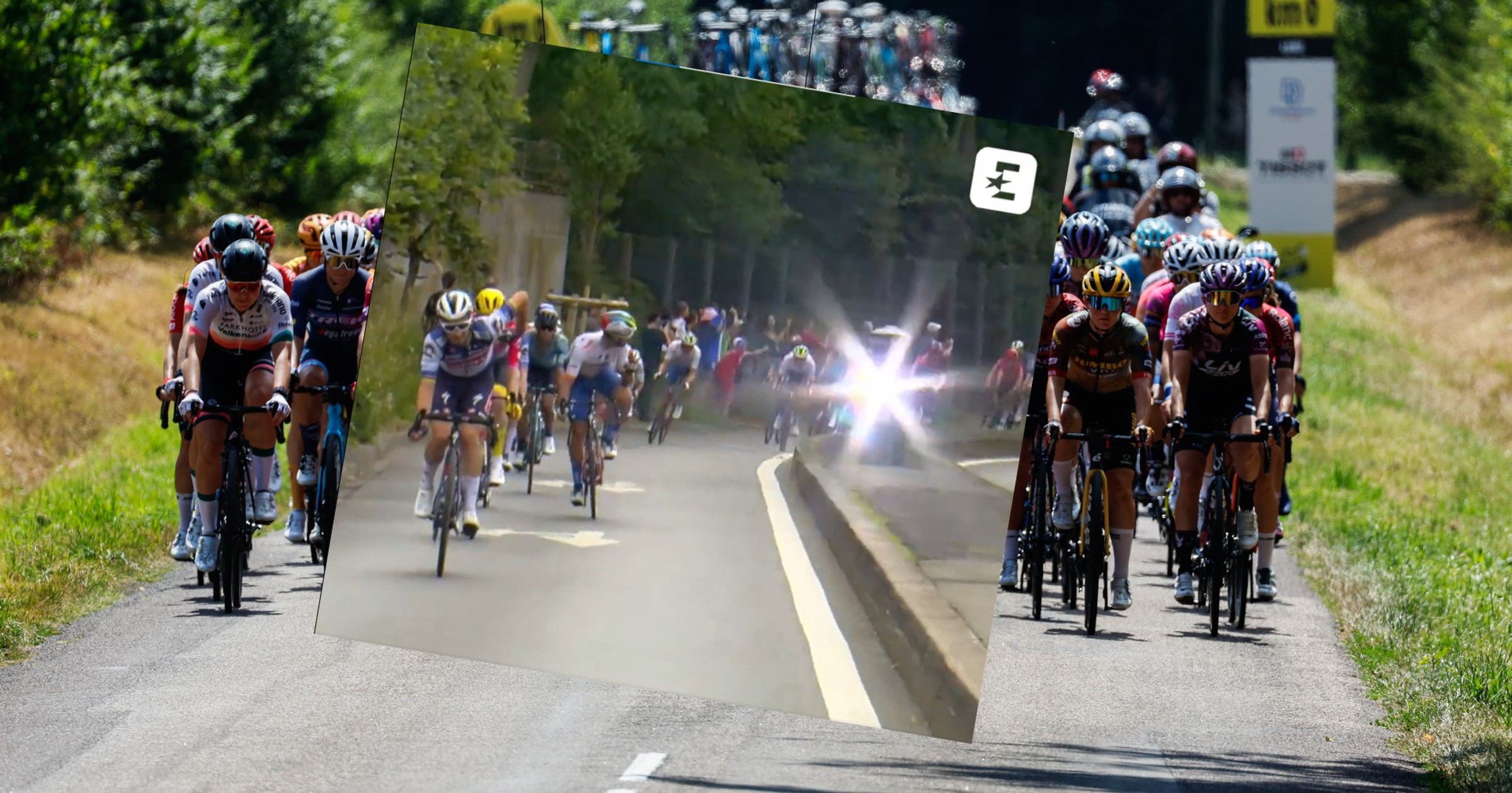 Fotoradar robił zdjęcia kolarzom podczas Tour de France