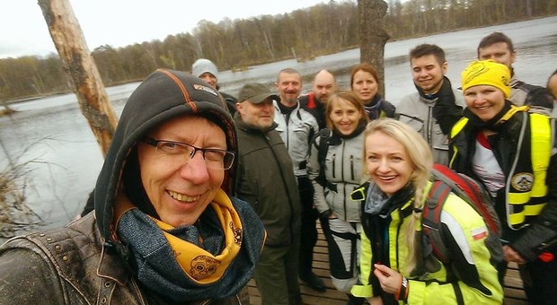 Polskie Zachwyty Motocyklowe Ani Jackowskiej po Mazowszu